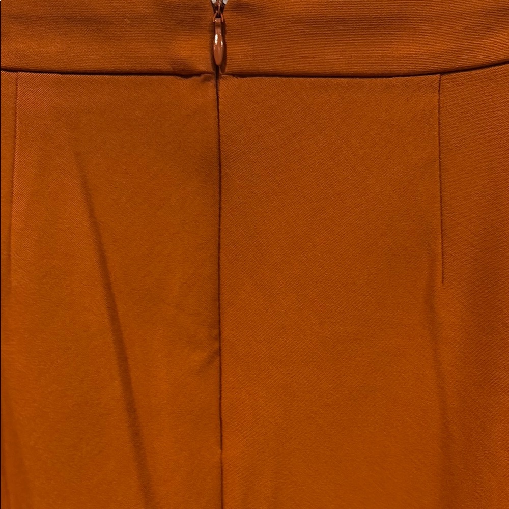 Liz Claiborne Burnt Orange Midi Skirt - Picture 5 of 7
